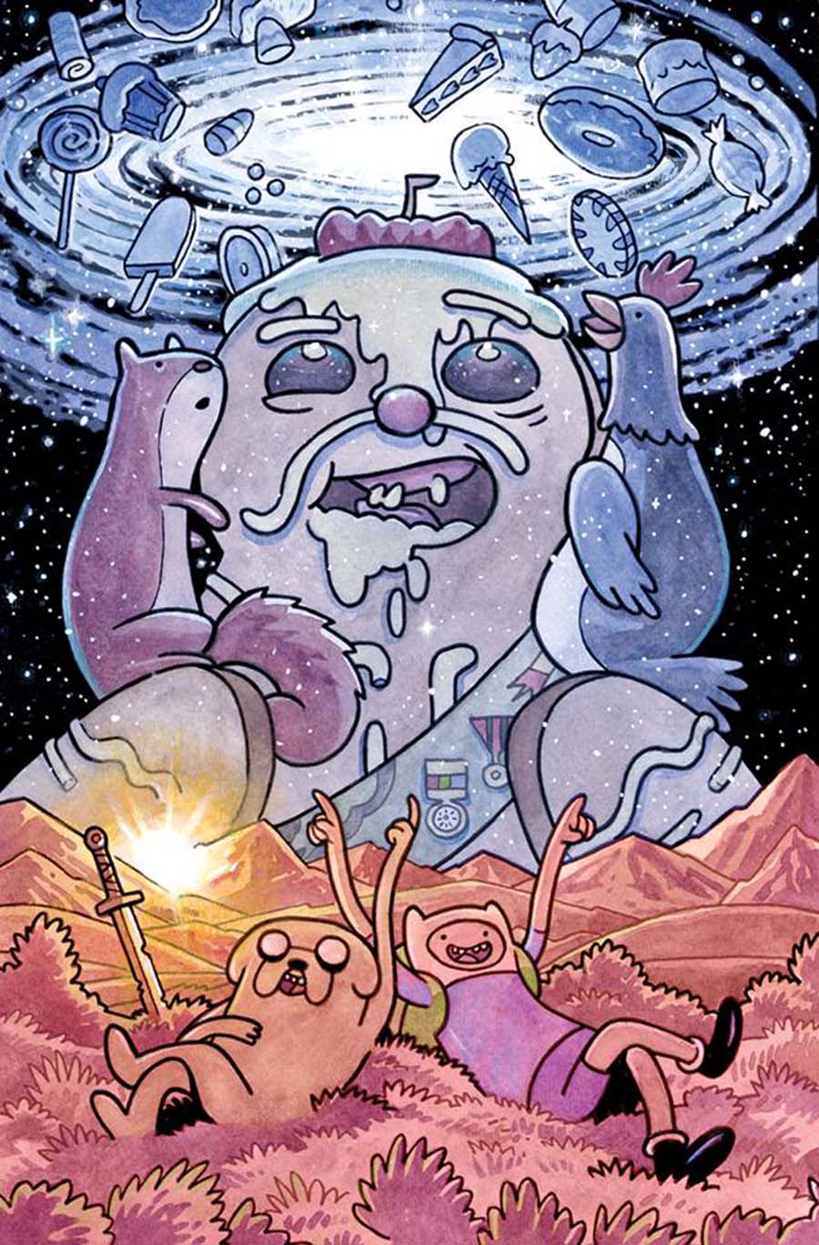 Adventure Time Comics #19 Cover C Incentive Benjamin Dewey Virgin Variant Cover