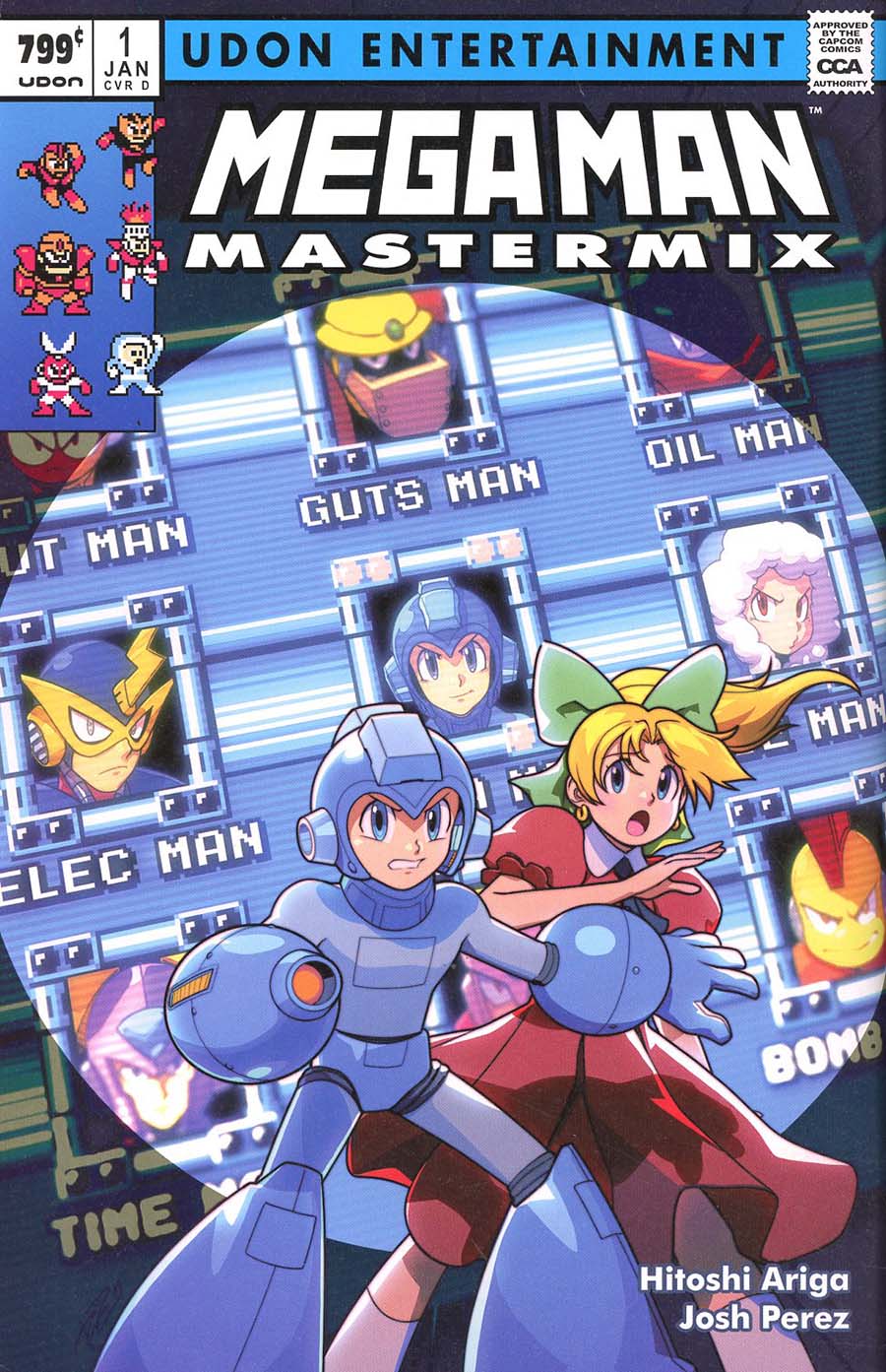 Mega Man Mastermix #1 Cover D Incentive Rob Porter Variant Cover