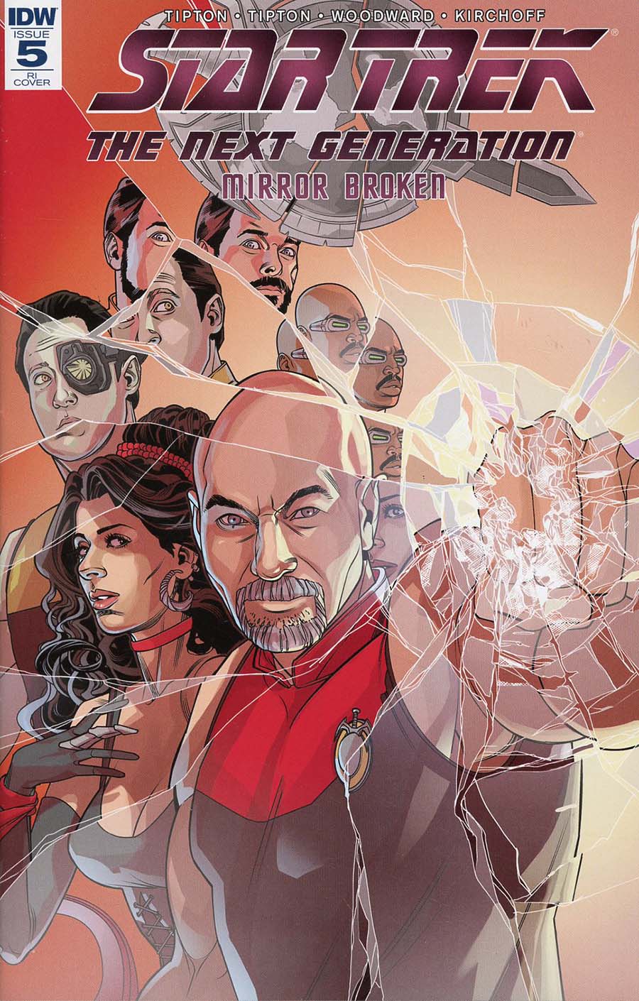 Star Trek The Next Generation Mirror Broken #5 Cover C Incentive Rachael Stott Variant Cover