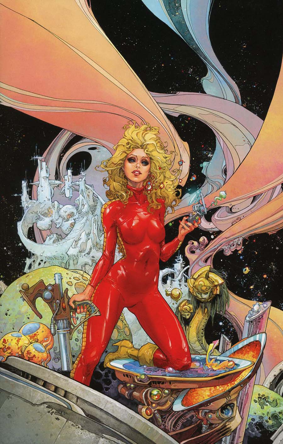 Barbarella #1 Cover K Variant Kenneth Rocafort Cover