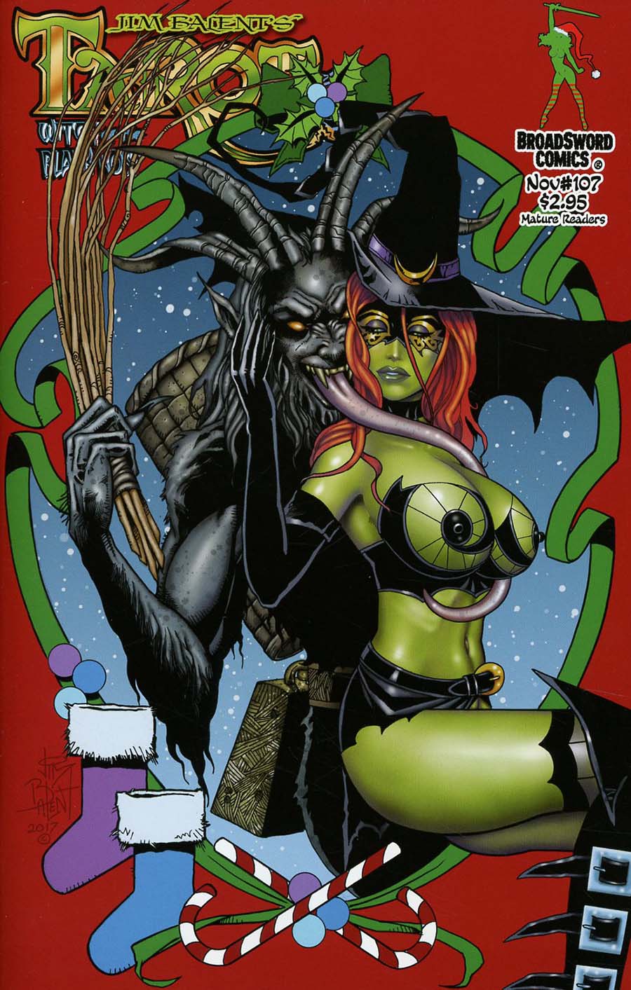 Tarot Witch Of The Black Rose #107 Cover A Regular Jim Balent Red Cover