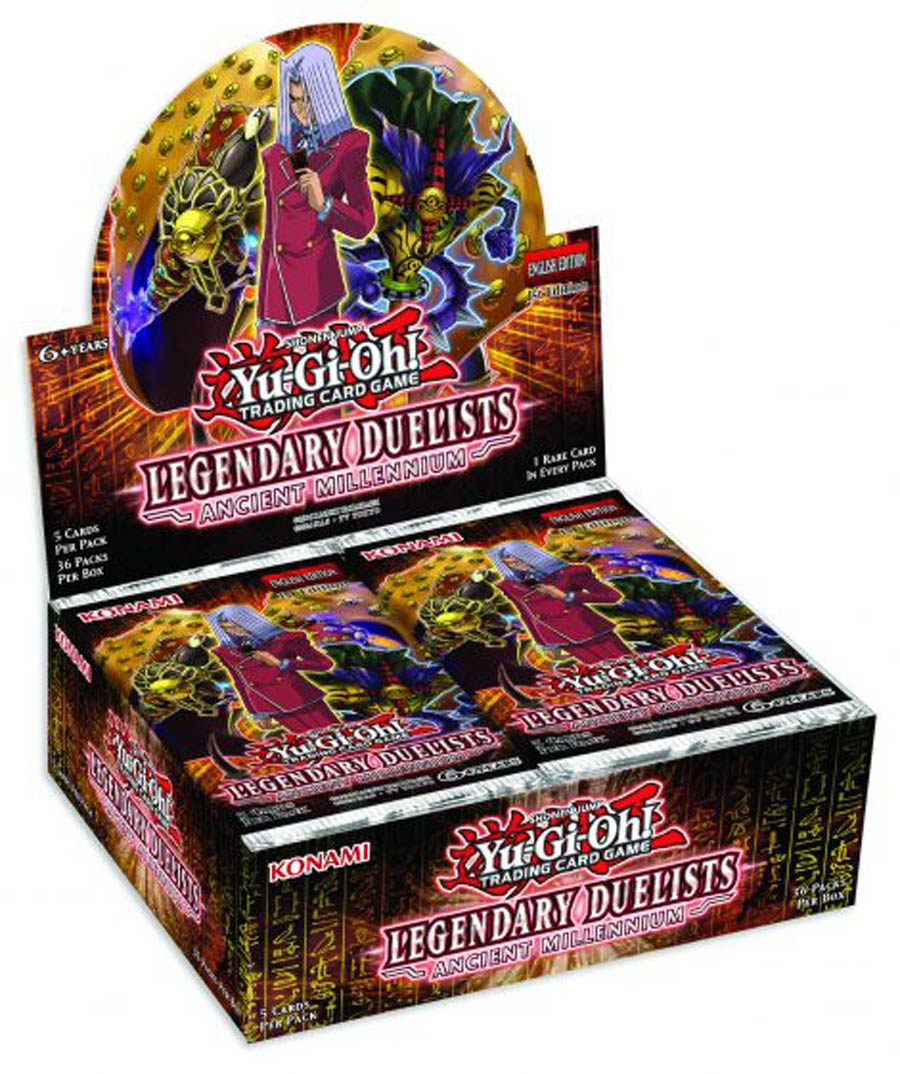 Yu-Gi-Oh Legendary Duelist Ancient Millennium Booster Pack
