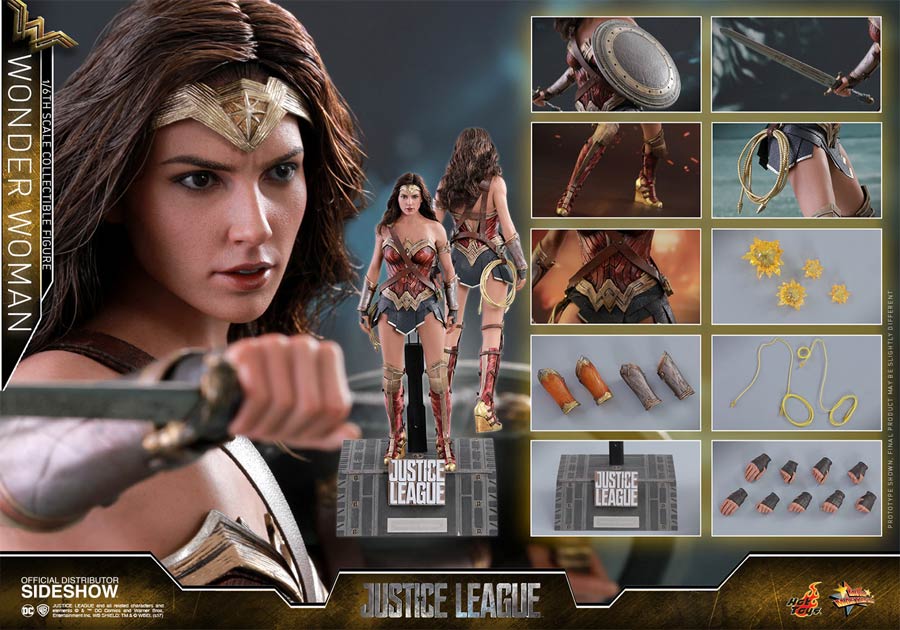 Justice League Wonder Woman Movie Masterpiece 11.41-Inch Action Figure