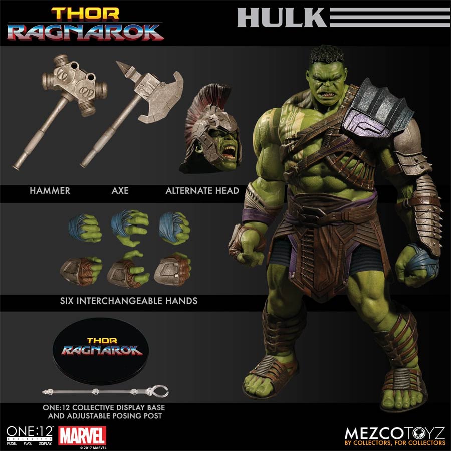 One-12 Collective Thor Ragnarok Hulk Action Figure