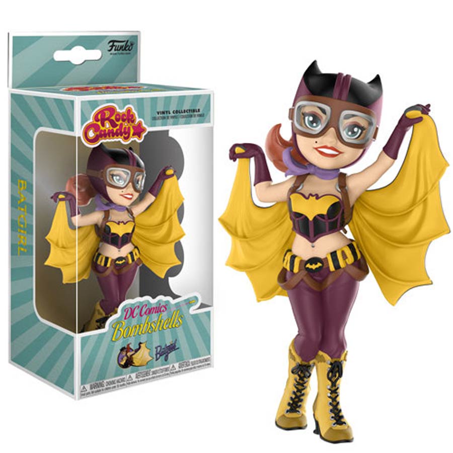 Rock Candy DC Bombshells Batgirl Vinyl Figure