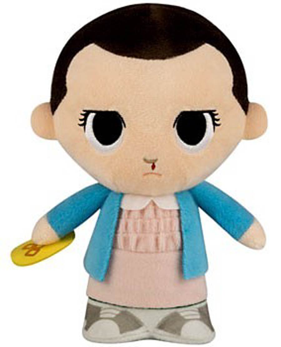 Stranger Things SuperCute Plush - Eleven With Eggo