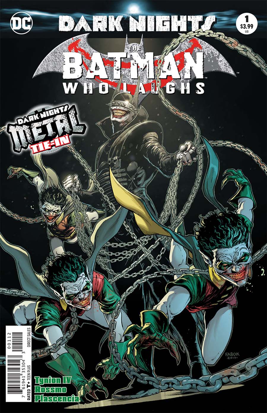 Batman Who Laughs One Shot Cover B 2nd Ptg Variant Jason Fabok Cover (Dark Nights Metal Tie-In)