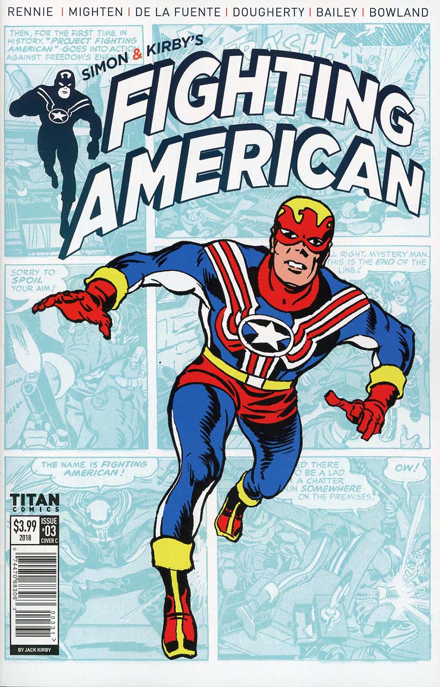 Fighting American Vol 4 #3 Cover C Variant Jack Kirby Cover