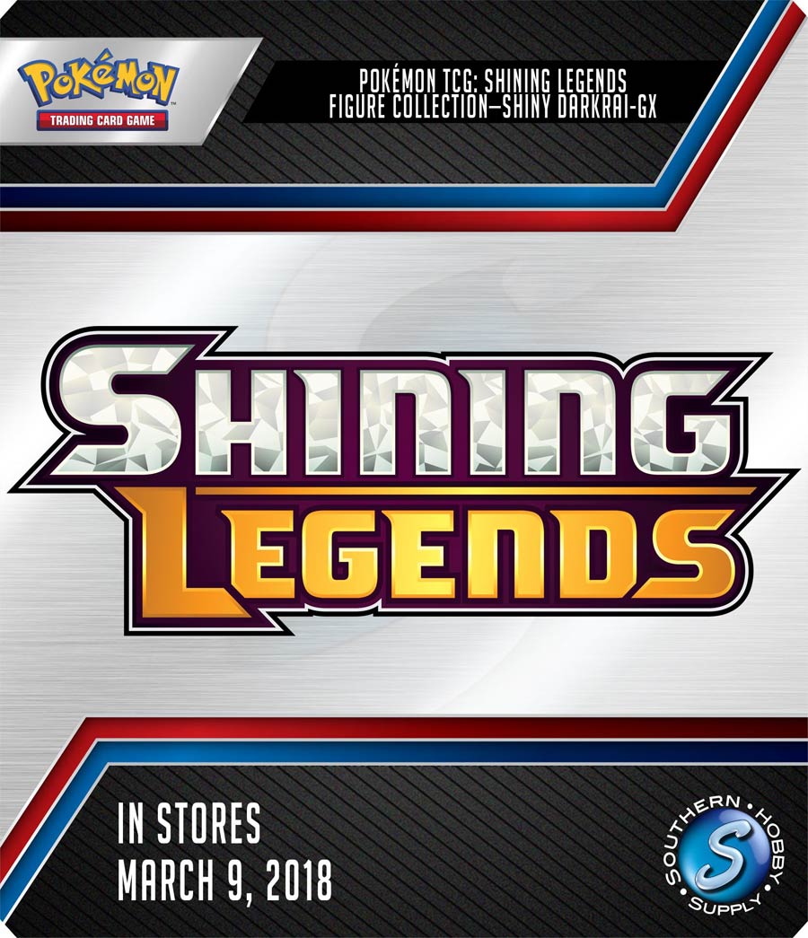 Pokemon TCG Shiny Darkrai-GX Figure Collection Box