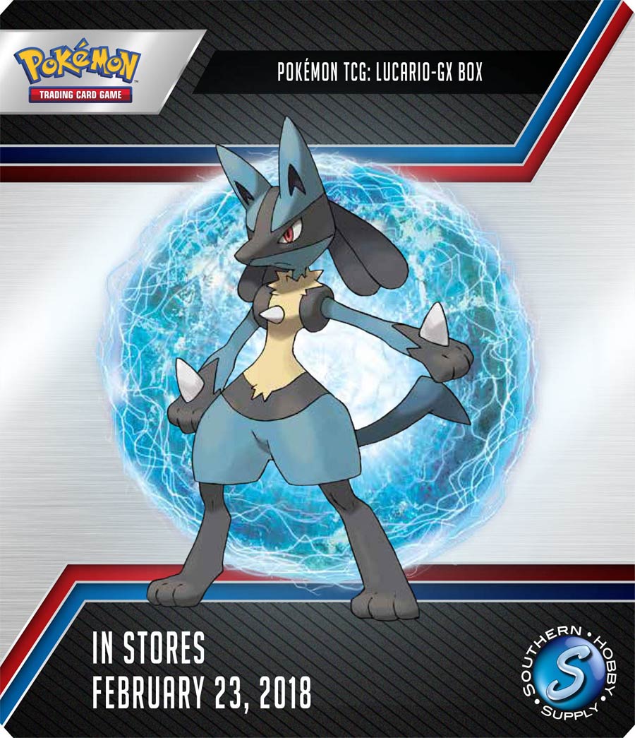 Pokemon TCG Lucario-GX Box