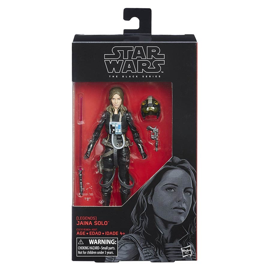 Star Wars Black Series 6-Inch Action Figure #56 Jaina Solo (Legends)