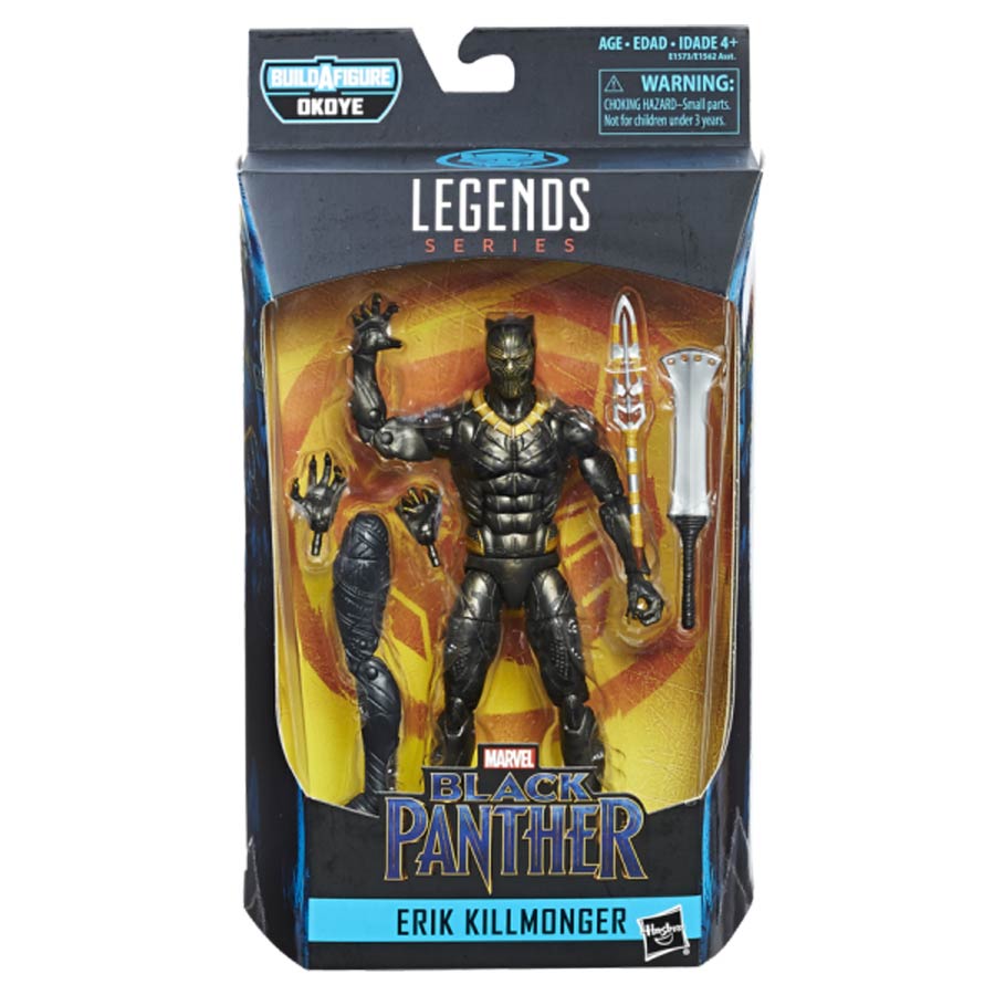 Black Panther Legends 6-Inch Action Figure - Erik Killmonger