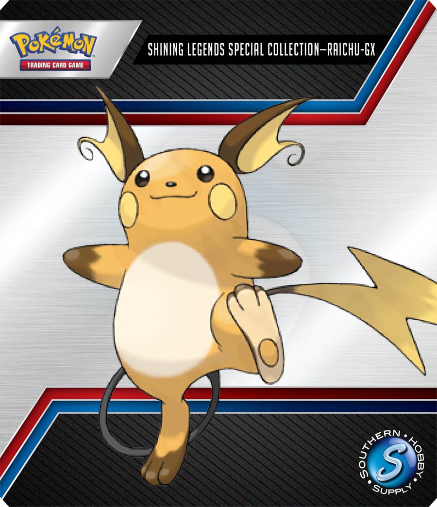 Pokemon TCG Shining Legends Raichu-GX Box