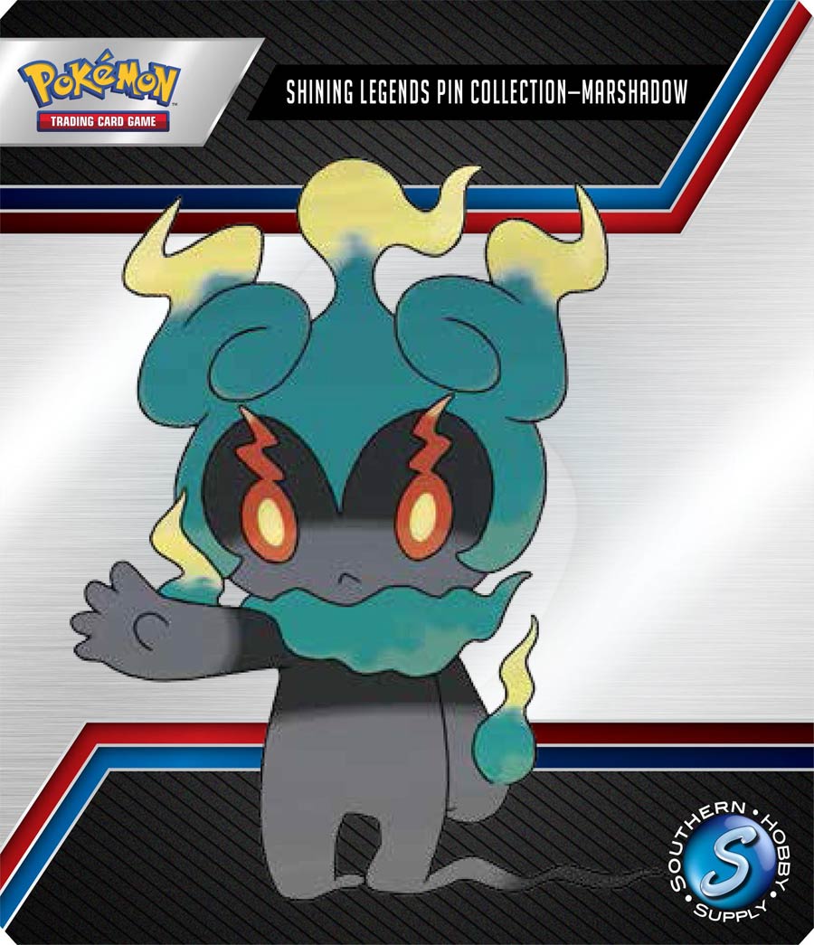 Pokemon TCG Shining Legends Marshadow Pin Box