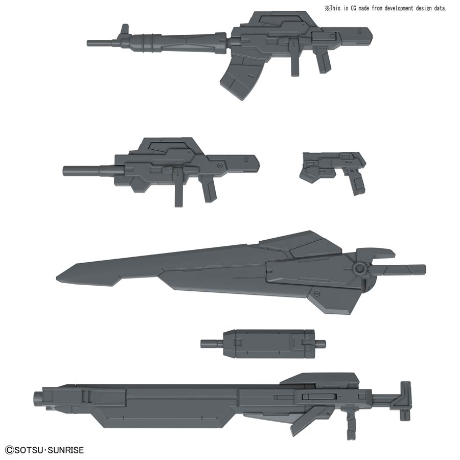 Gundam Build Custom High Grade 1/144 Kit #032 24th Century Weapons