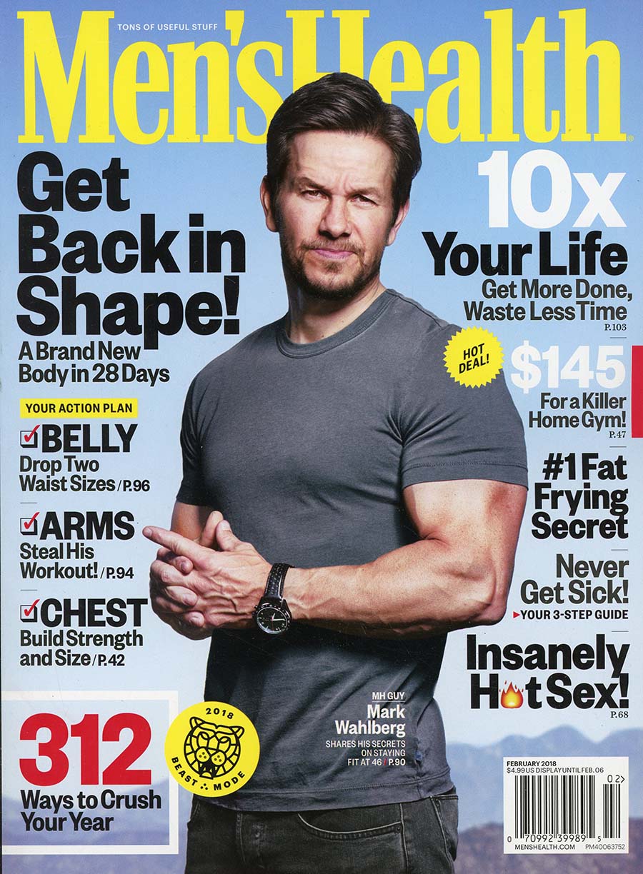 Mens Health Vol 33 #1 January / February 2018