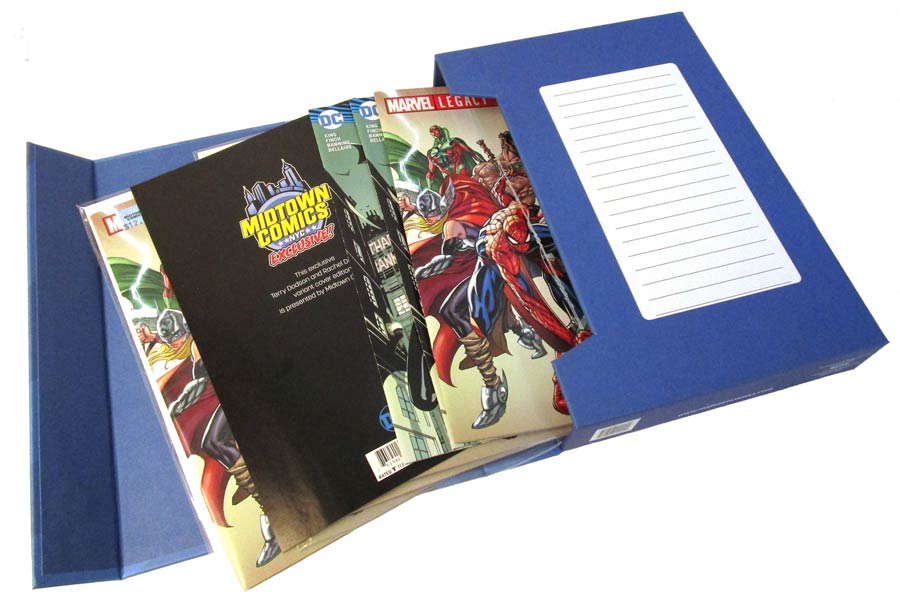 Midtown Comics Logo Comic Book Stor-Folio