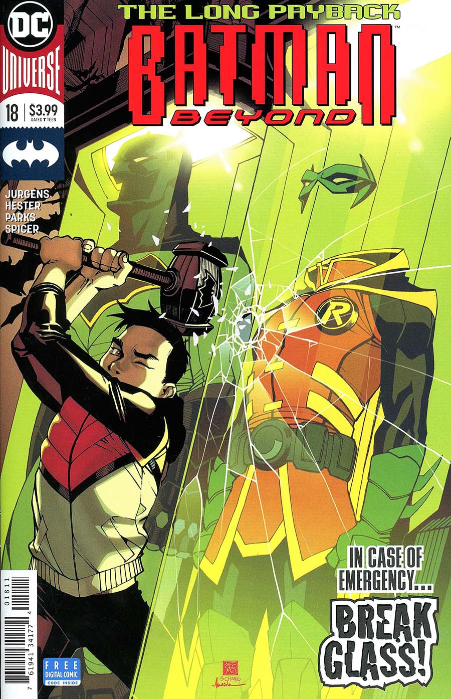 Batman Beyond Vol 6 #18 Cover A Regular Bernard Chang Cover