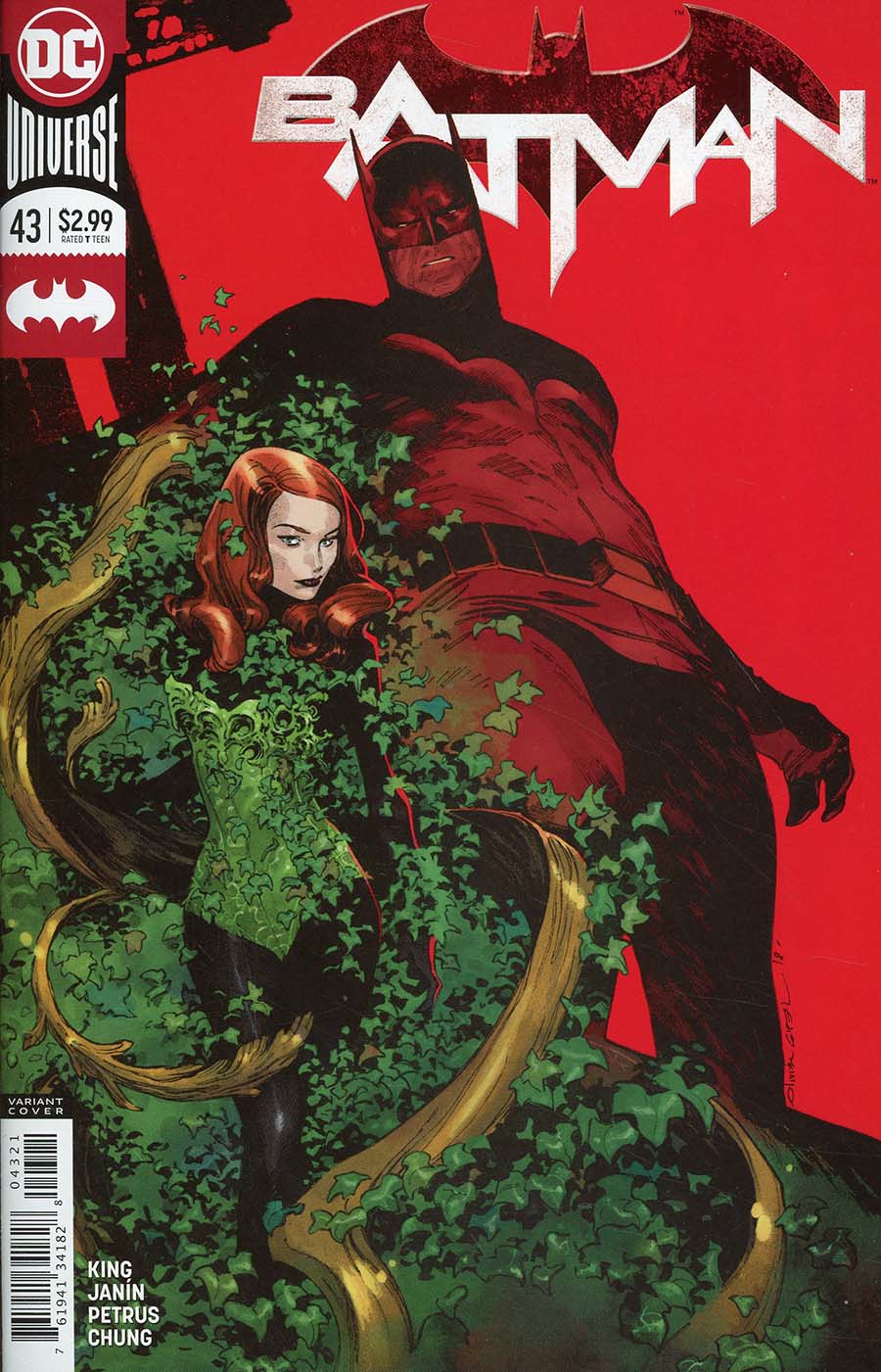 Batman Vol 3 #43 Cover B Variant Olivier Coipel Cover