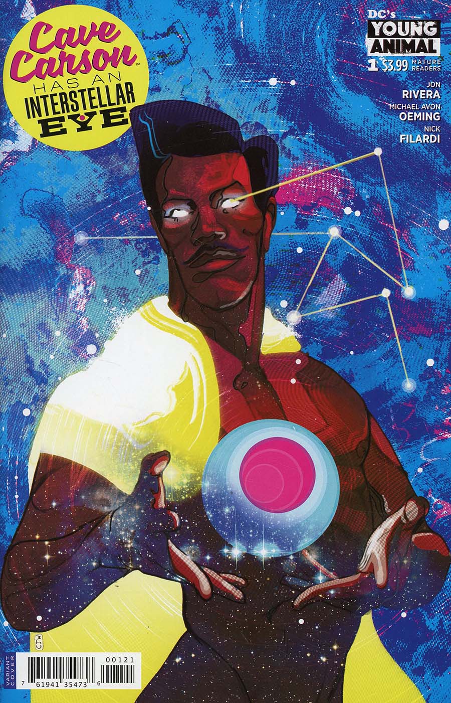 Cave Carson Has An Interstellar Eye #1 Cover B Variant Christian Ward Cover