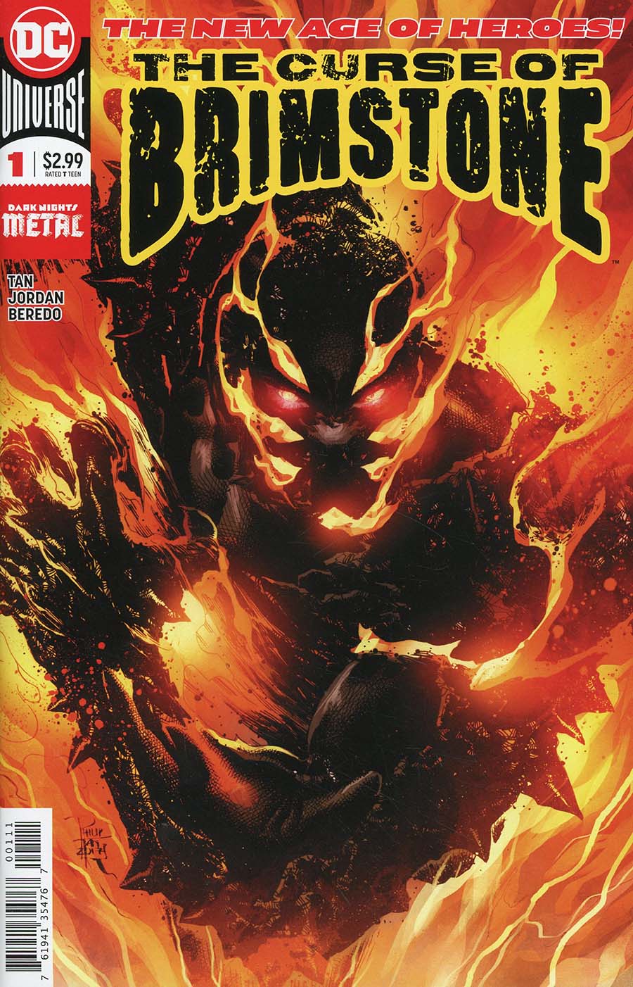 Curse Of Brimstone #1 Vertical Foldout Cover