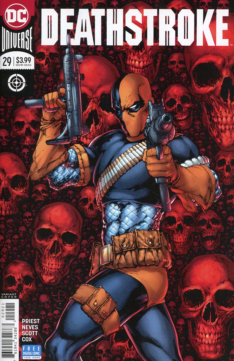 Deathstroke Vol 4 #29 Cover B Variant Shane Davis & Michelle Delecki Cover