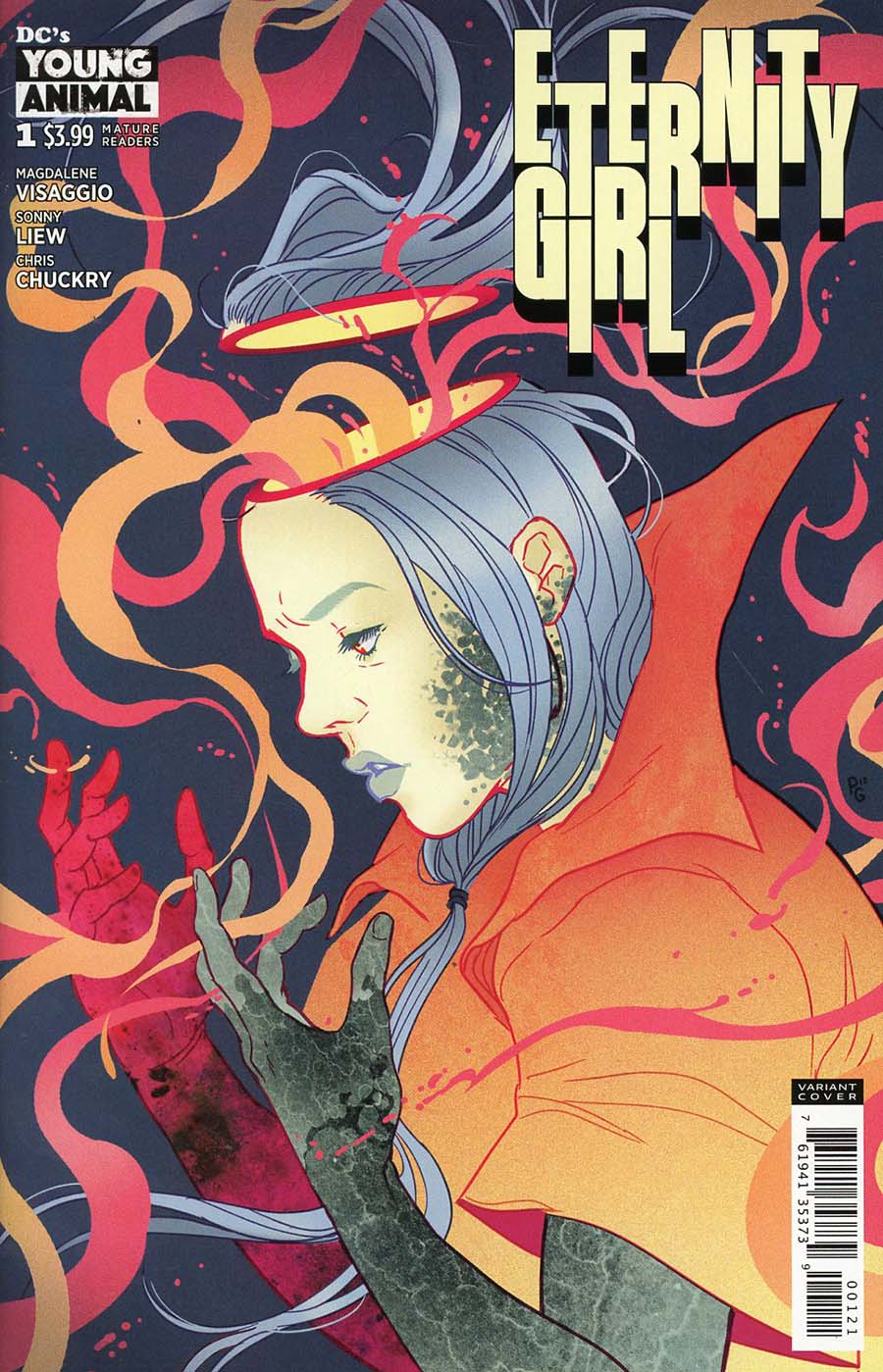 Eternity Girl #1 Cover B Variant Paulina Ganucheau Cover