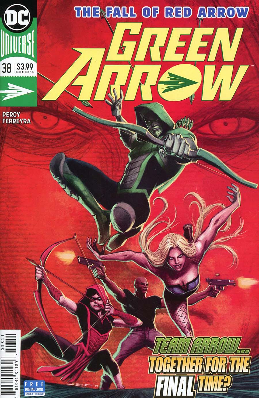 Green Arrow Vol 7 #38 Cover A Regular Juan Ferreyra Cover