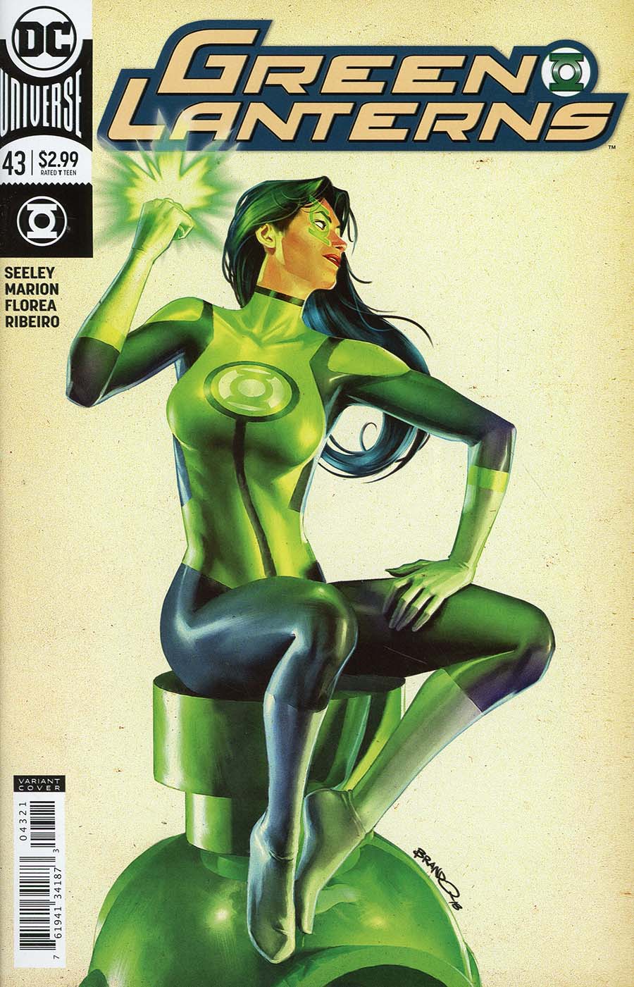 Green Lanterns #43 Cover B Variant Brandon Peterson Cover