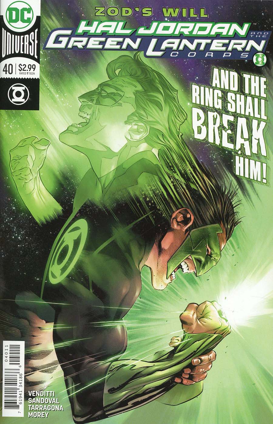 Hal Jordan And The Green Lantern Corps #40 Cover A Regular Rafa Sandoval & Jordi Tarragona Cover