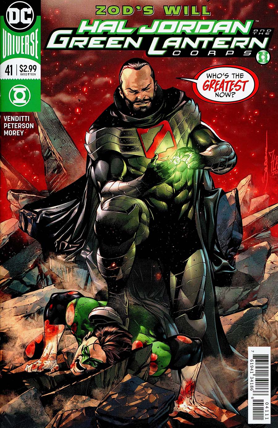 Hal Jordan And The Green Lantern Corps #41 Cover A Regular Rafa Sandoval & Jordi Tarragona Cover