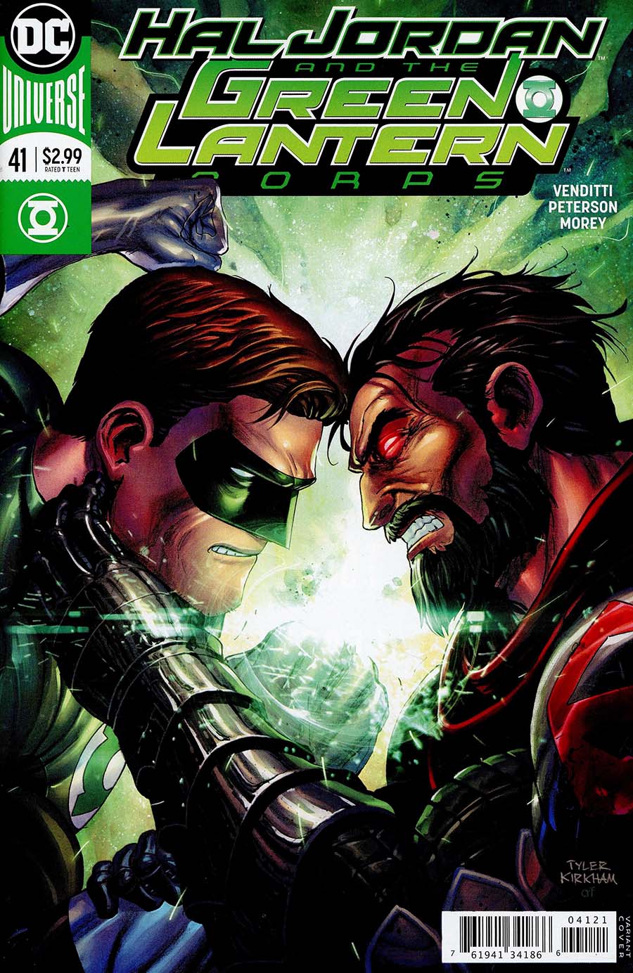 Hal Jordan And The Green Lantern Corps #41 Cover B Variant Tyler Kirkham Cover