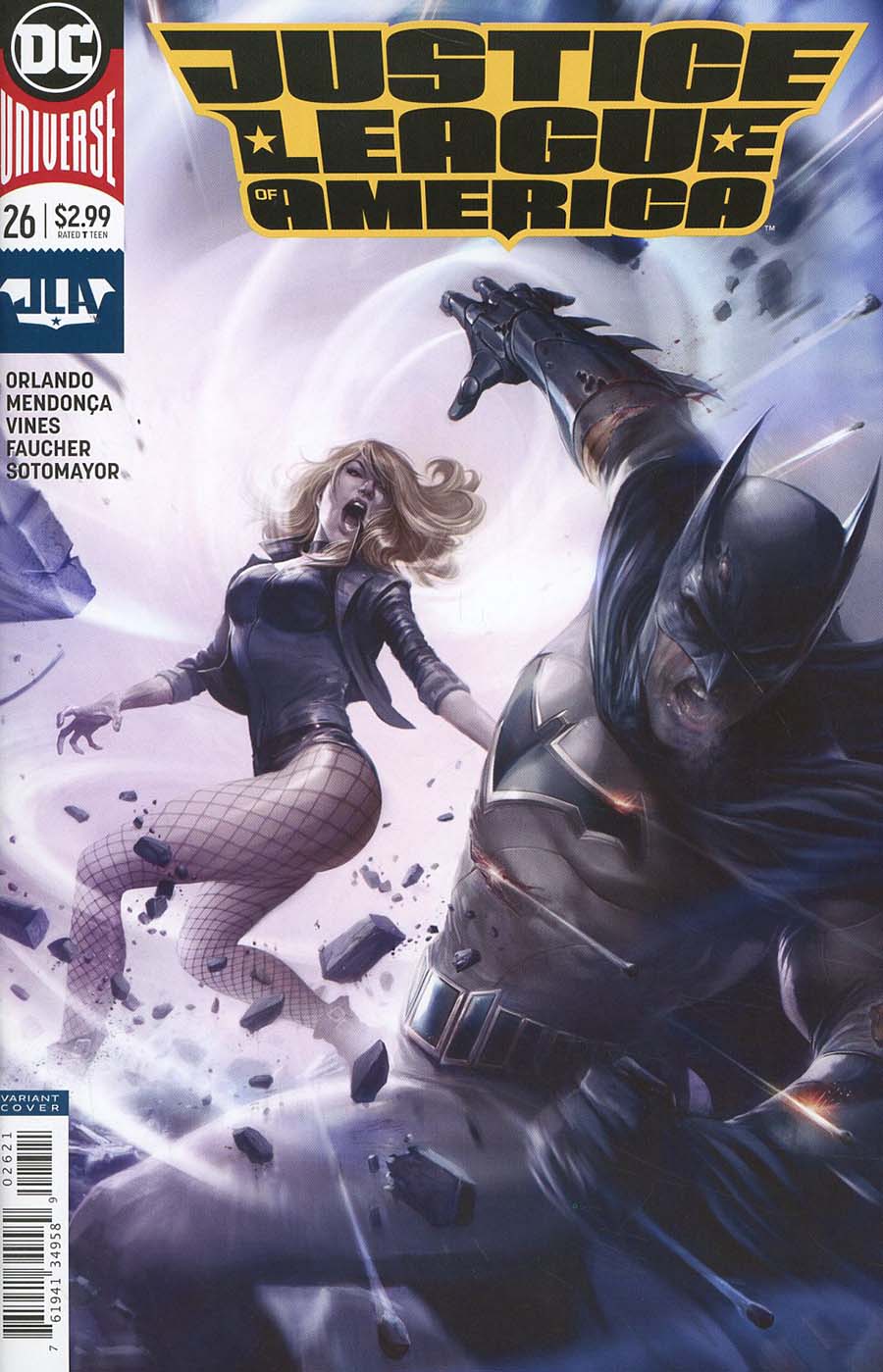 Justice League Of America Vol 5 #26 Cover B Variant Francesco Mattina Cover