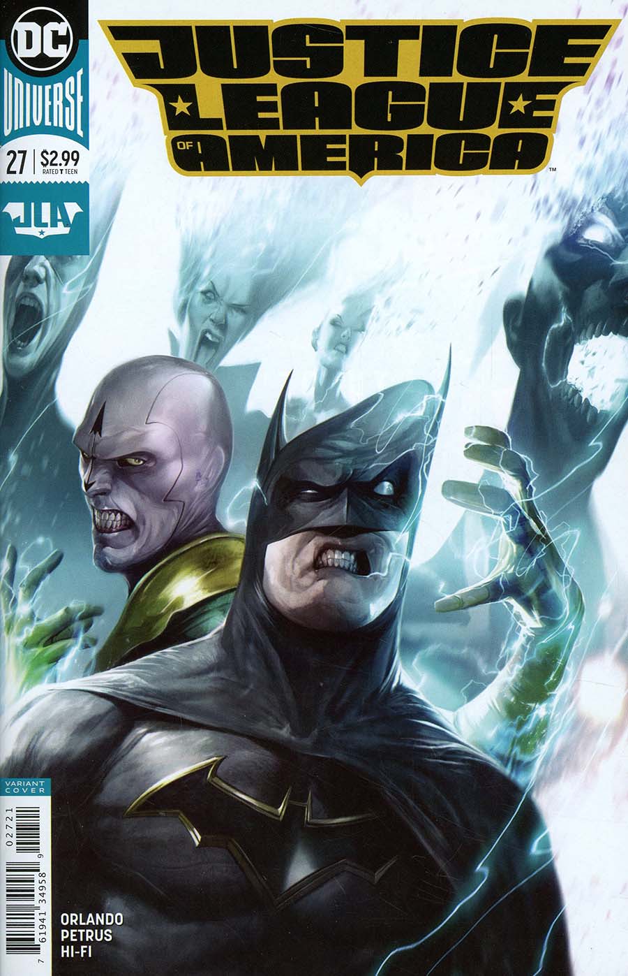 Justice League Of America Vol 5 #27 Cover B Variant Francesco Mattina Cover