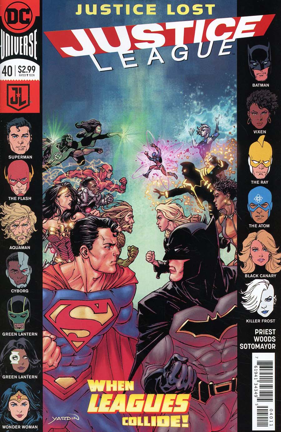 Justice League Vol 3 #40 Cover A Regular David Yardin Cover