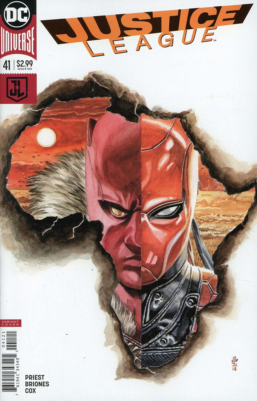 Justice League Vol 3 #41 Cover B Variant JG Jones Cover