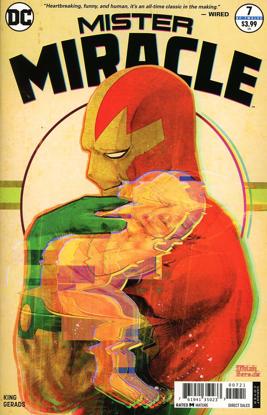 Mister Miracle Vol 4 #7 Cover B Variant Mitch Gerads Cover