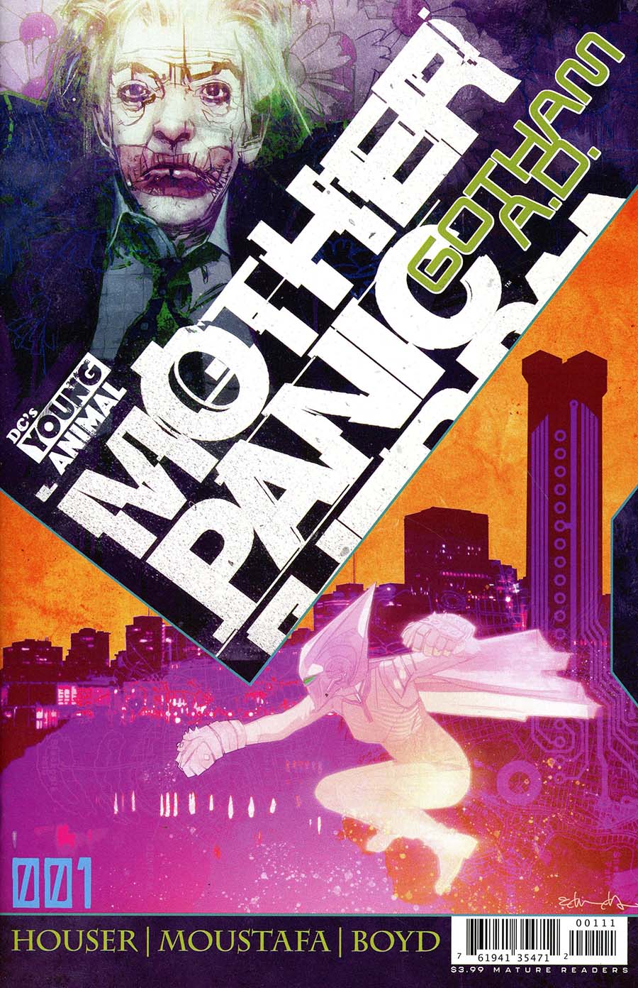 Mother Panic Gotham A.D. #1 Cover A Regular Tommy Lee Edwards Cover