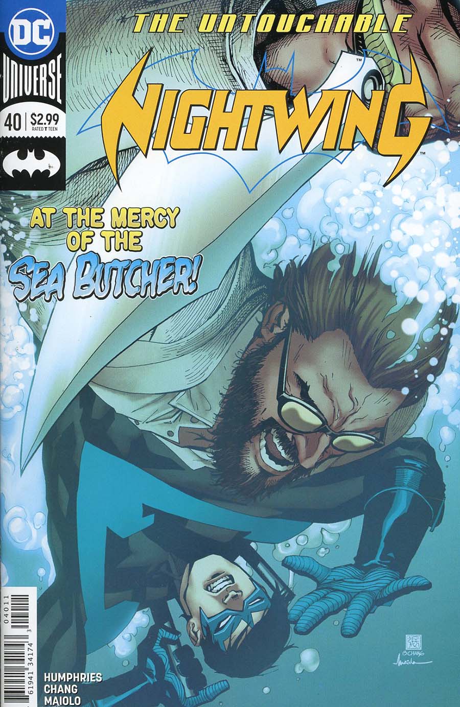 Nightwing Vol 4 #40 Cover A Regular Bernard Chang Cover