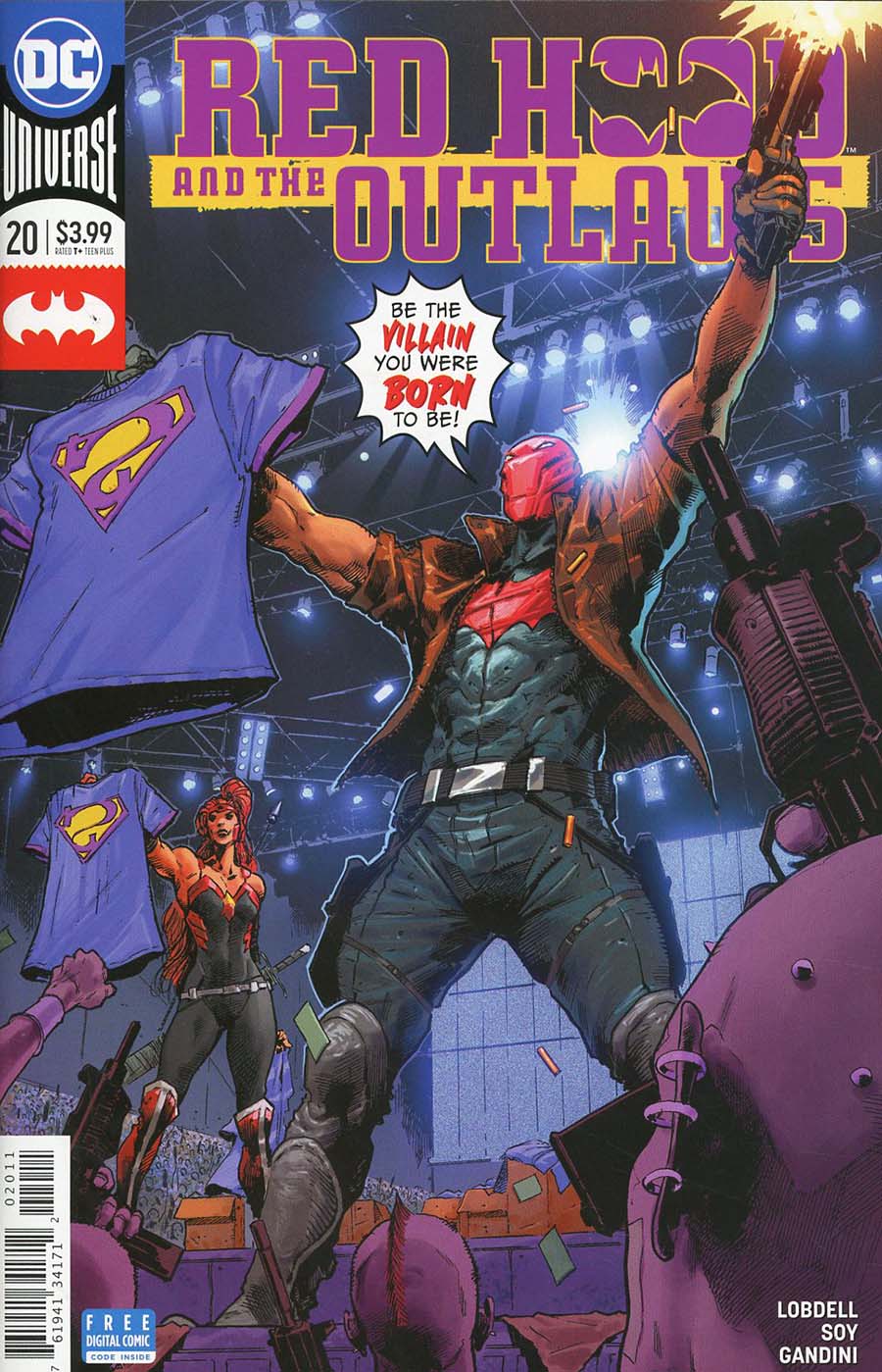 Red Hood And The Outlaws Vol 2 #20 Cover A Regular Trevor Hairsine Cover