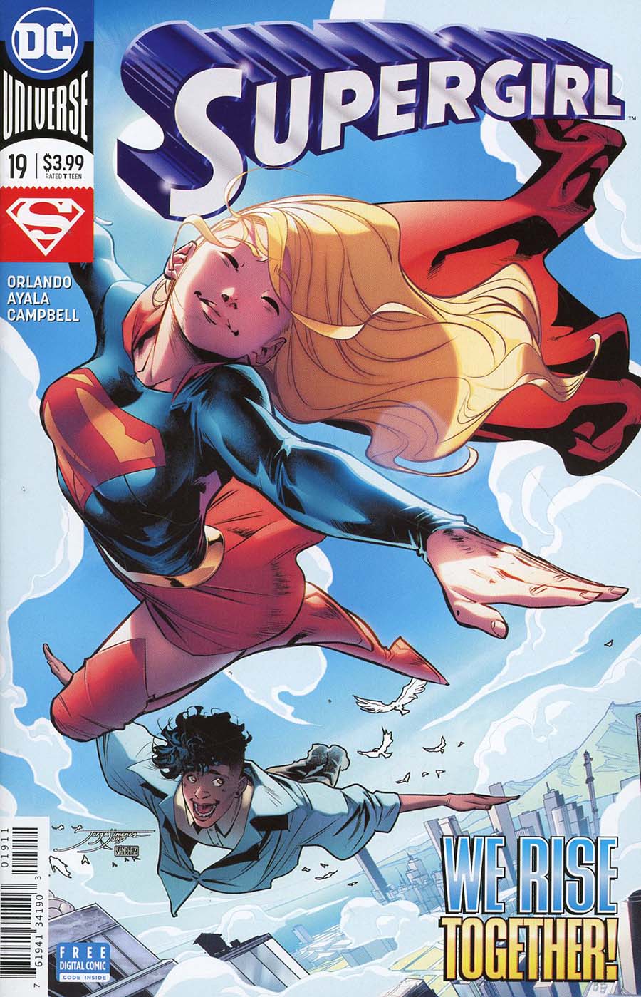 Supergirl Vol 7 #19 Cover A Regular Jorge Jimenez Cover