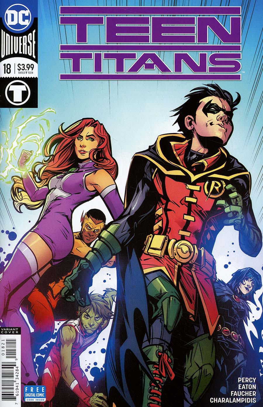 Teen Titans Vol 6 #18 Cover B Variant Joelle Jones Cover