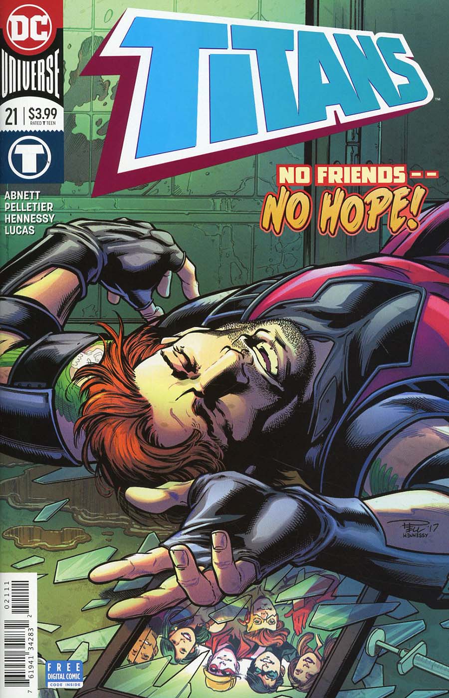 Titans Vol 3 #21 Cover A Regular Paul Pelletier & Andrew Hennessy Cover