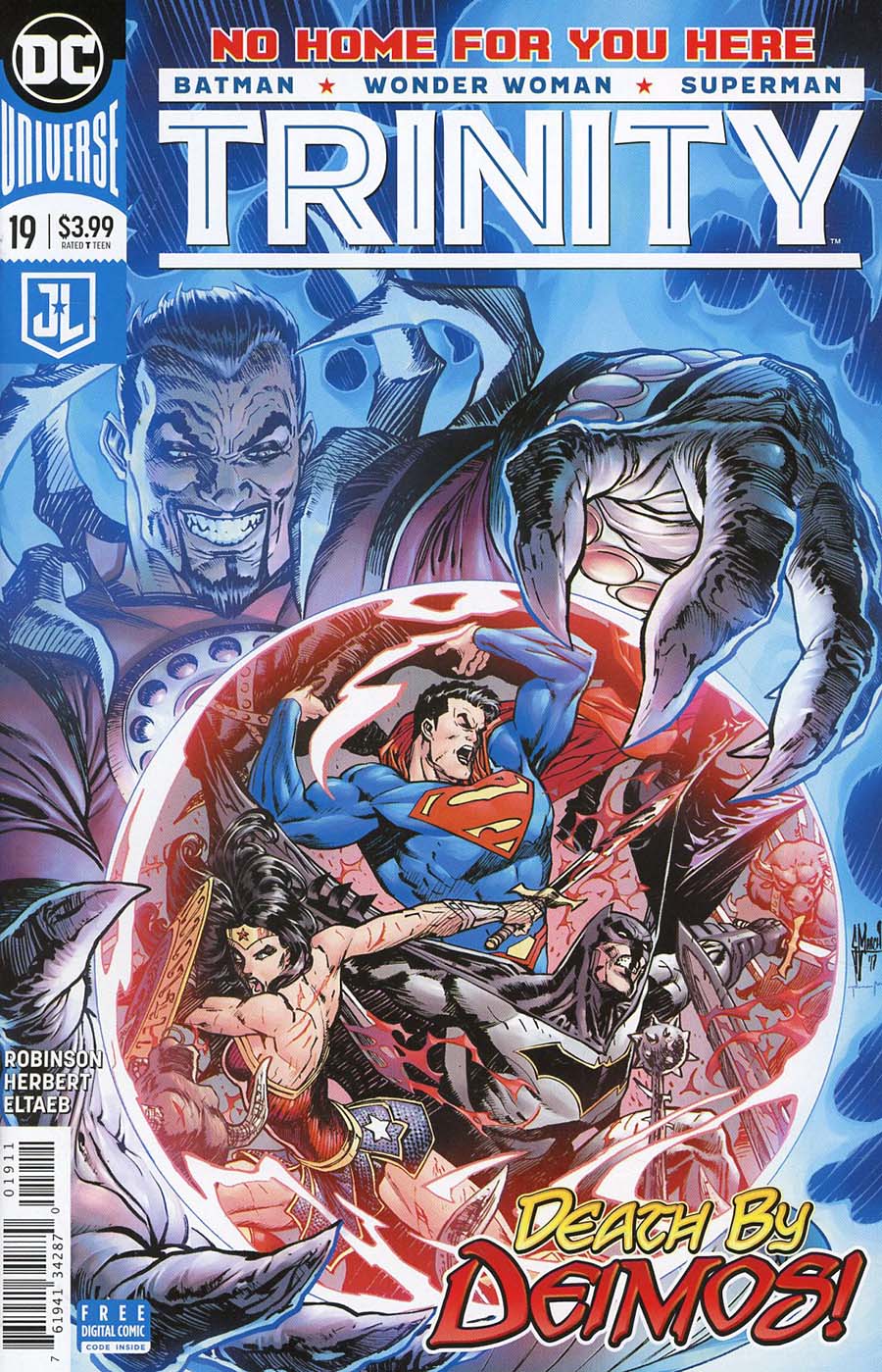 Trinity Vol 2 #19 Cover A Regular Guillem March Cover