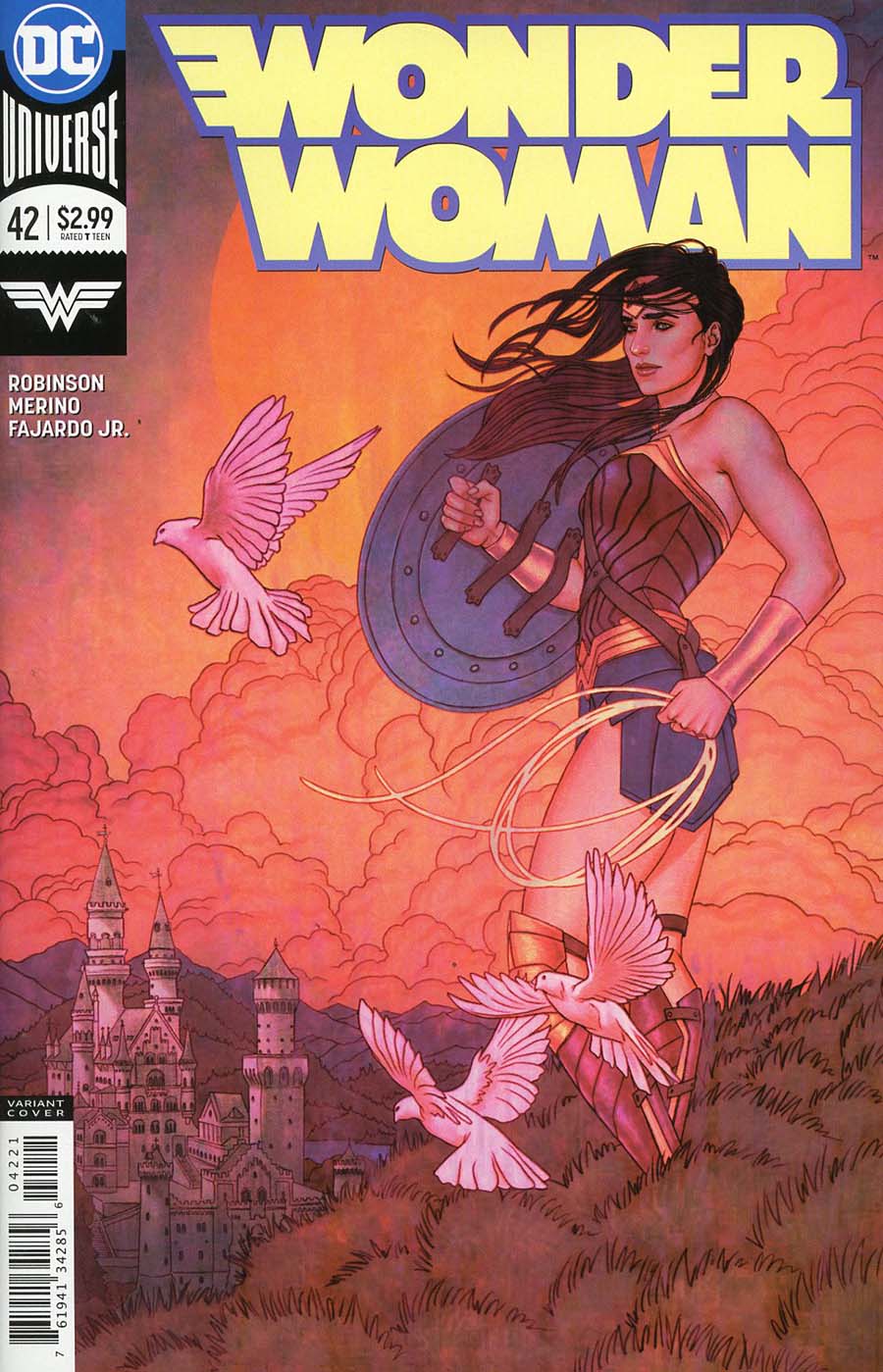 Wonder Woman Vol 5 #42 Cover B Variant Jenny Frison Cover