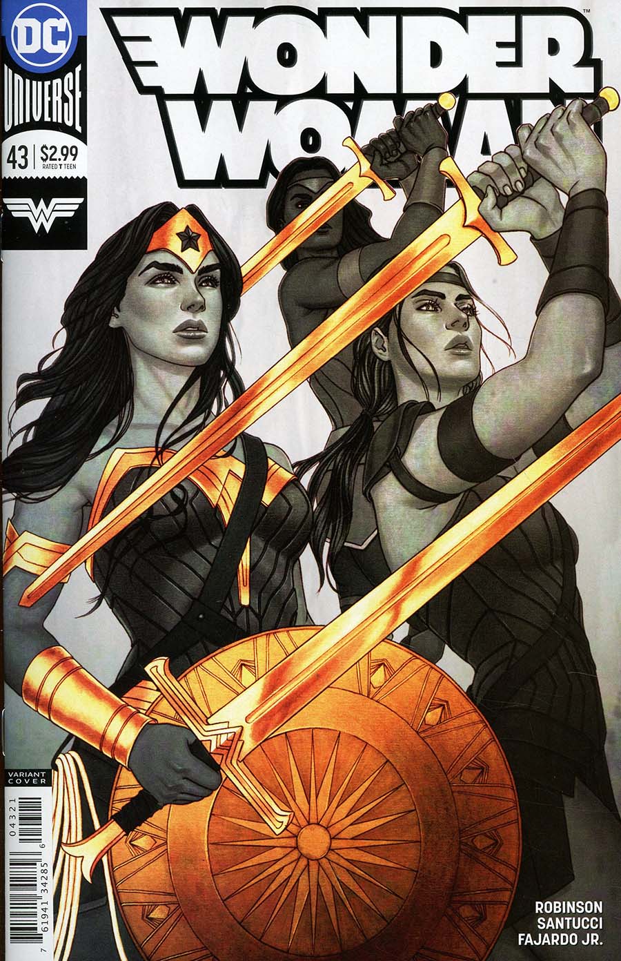 Wonder Woman Vol 5 #43 Cover B Variant Jenny Frison Cover