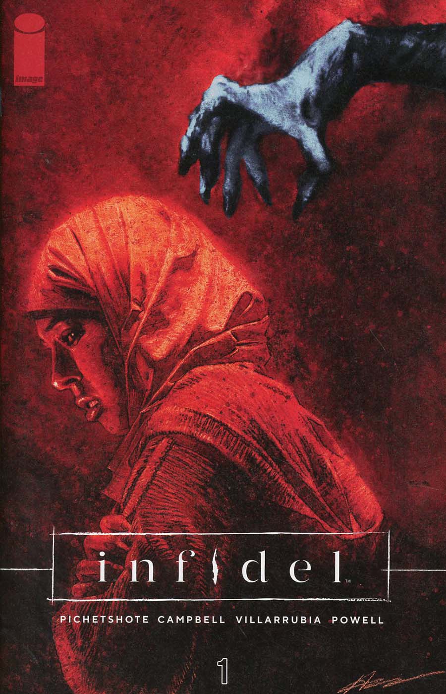 Infidel #1 Cover A Regular Aaron Campbell & Jose Villarrubia Cover