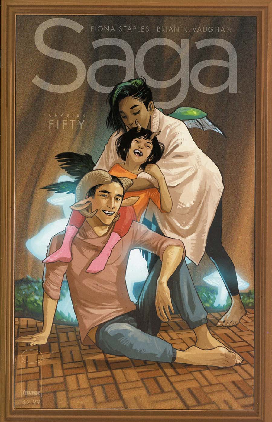 Saga #50 Cover A Regular Fiona Staples Cover