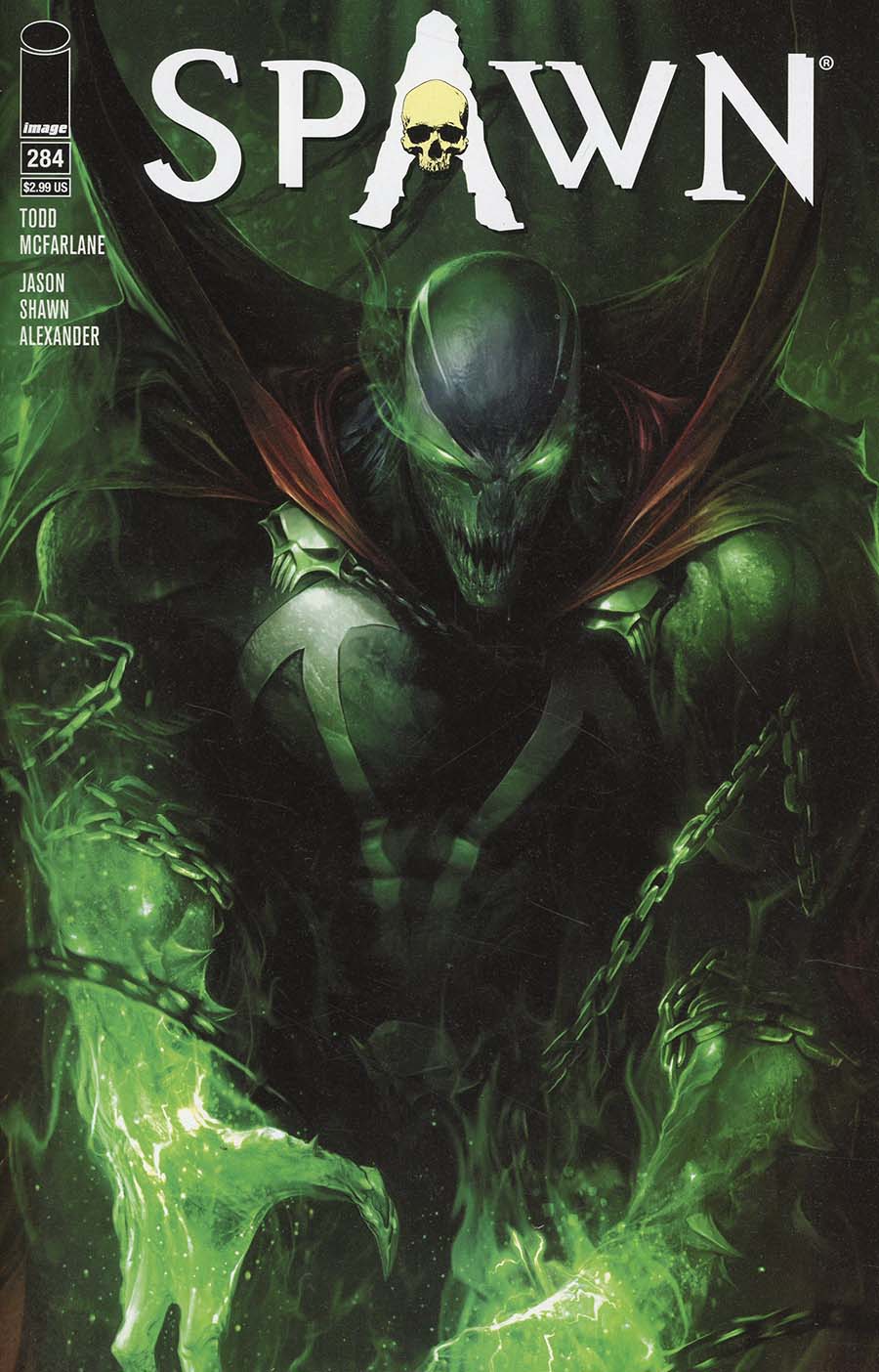 Spawn #284 Cover A Regular Francesco Mattina Color Cover