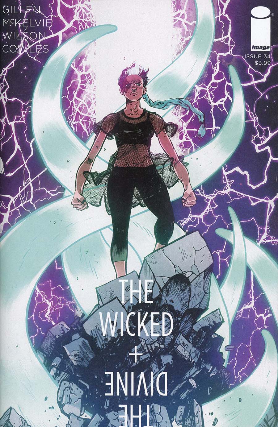 Wicked + The Divine #34 Cover B Variant Daniel Warren Johnson & Mike Spicer Cover